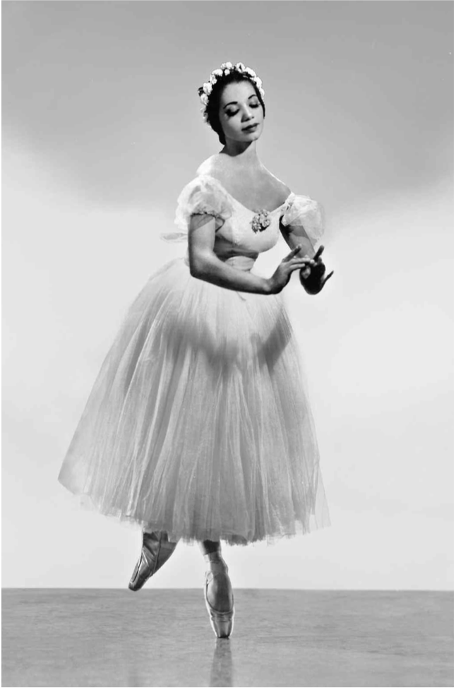Dance History Photo of the Week: Raven Wilkinson in Les Sylphides w Ballet Russe, 1957. Also danced with Dutch National. Mentor to <a href="/mistyonpointe/">Misty Copeland</a> . She met racism with grace and integrity. See @Ballet_Review Fall 2007