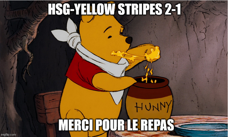 BO 3 terminé en 2-1 pour nous, ils nous ont annoncés comme plat de résistance mais croyez nous quand on vous dis qu'on a fait le plein de sucre avant d'aller en demie 😉