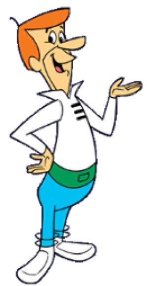 alfaxis's tweet photo. Otro futuro improbable al que hemos llegado en este delirante multiverso.

Hoy nace Supersónico aka George Jetson! https://t.co/xnbM7tbYuf