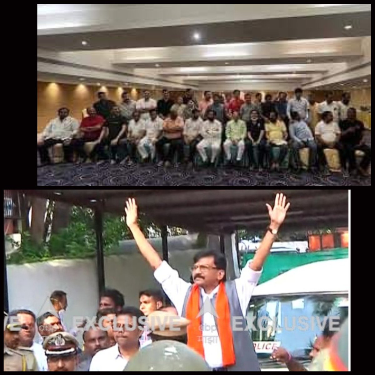 BodkheShilpa's tweet image. फरक...
एकीकडे शरण जाणारे 40 माफी वीर....
Vs
दुसरीकडे निधड्या छातीने समोर जाणारा शिवसेने चा वाघ...