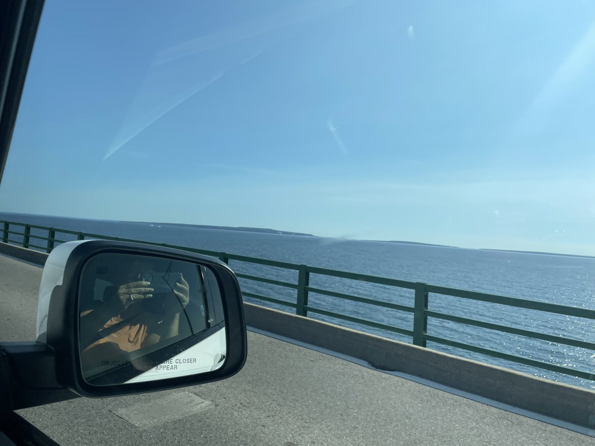 massp's tweet photo. Heading to Escanaba for the UP Administrators Academy. Something I look forward to every year. @UpperPeninsula #Imnotdriving https://t.co/hYaJGIbr1l