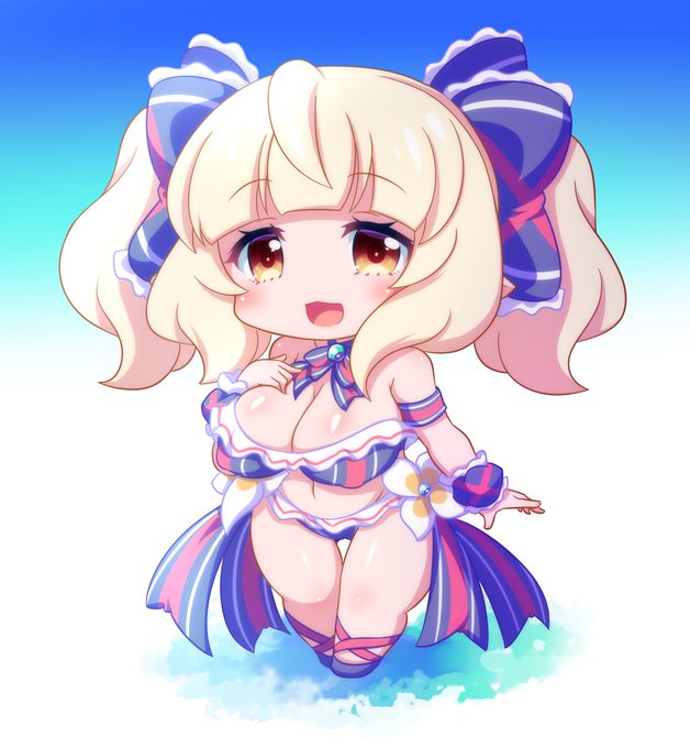 デフォルメ水着ローリエちゃん! 