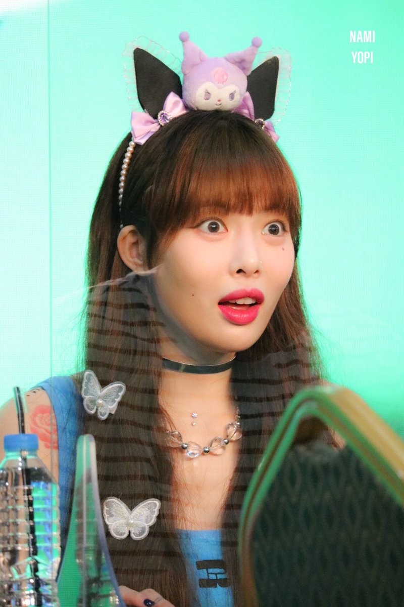 namiyopi's tweet photo. 직접 만든 쿠로미 머리띠💜 진짜 카와이이 ㅎㅎㅎ

#hyunA #현아 #ヒョナ https://t.co/FvVMDA3wEN