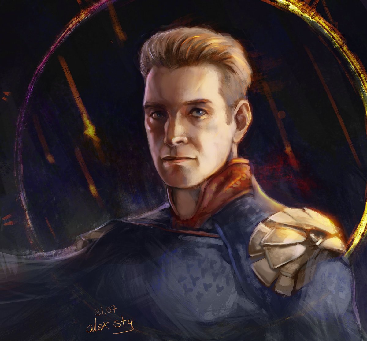 alexstg's tweet photo. Made something for my birthday, Homelander from my favorite show #TheBoys I have to thank you for taking me out of my slump, I haven't drawn something for myself since forever
#Homelander #fanart #DigitalArtist https://t.co/l7P1QOx5FR