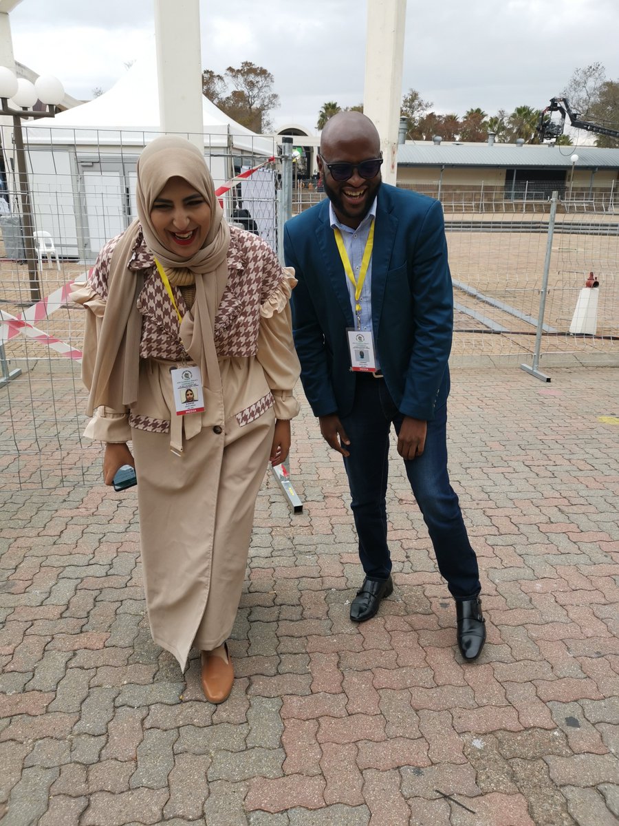 AbongileDumako's tweet photo. @QaanitahHunter I'm proud of the both of us, it's been yet a successful #ANCNationalPolicyConference https://t.co/CknUSs3SLn