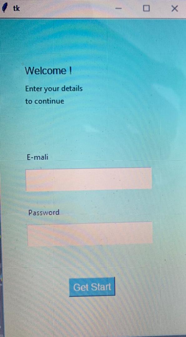 Faizi_Developer's tweet photo. First gig using #Tkinter ☺
#100DaysOfCode https://t.co/2WVFY0rlsT