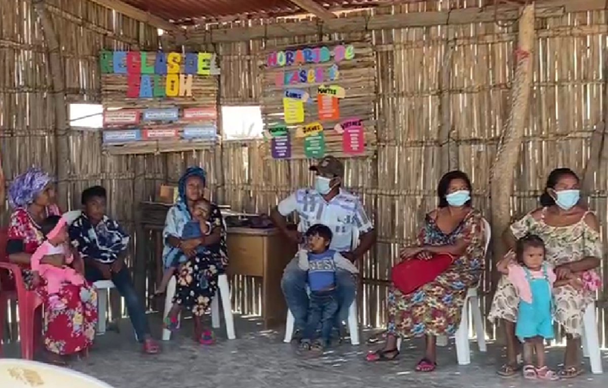 CCourtCol's tweet photo. The Court will hold a meeting on 08/02/22 - 8:00 am, to monitor compliance of local authorities to decision T-302/2017 (Arrieta) by which #InconstitutionalStateOfAffairs was declared due to recurrent violations of #WayuuChildren #rights to food, health, and drinkable water. https://t.co/LfCu8sXjJl