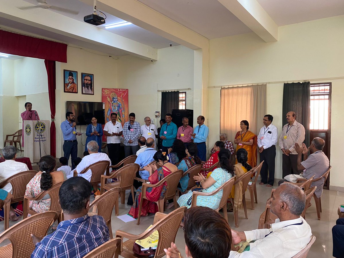 nelefoundation's tweet photo. Nele Annual Meet of Trustees and Local Commitee Members graced by our leaders Shri Thippeswamy Shri Sudhakar, Shri Krisnamurthy held at Nele Narendra https://t.co/gmPqBXKjSU
