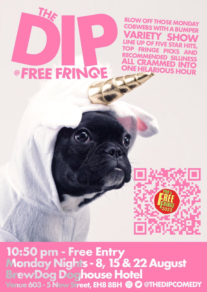 The Dip poster has been entered for the Fringe Best Poster competition, and now I need your vote! Please please please go do that. And please share. 

comedy.co.uk/posters/view/7…