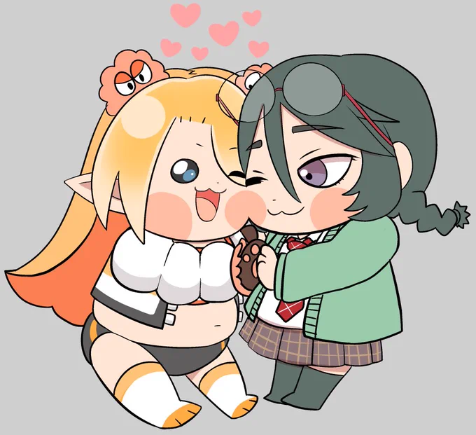  これが巷で大流行中のさかめ×うにうーにの「さかうーに」や #絵にうーに 
