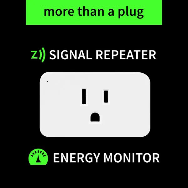 ZoozSmartHome's tweet photo. #ZoozTipoftheWeek: Boost your #ZWave network w/o losing an outlet! The ZEN04 Smart Plug acts as a signal repeater for your hub to use to reach other #smartdevices. W/ latest #700series chip, you'll have better range &amp; more reliable wireless communication: https://t.co/g25hUWZTo4 https://t.co/hGbKjmZSqQ