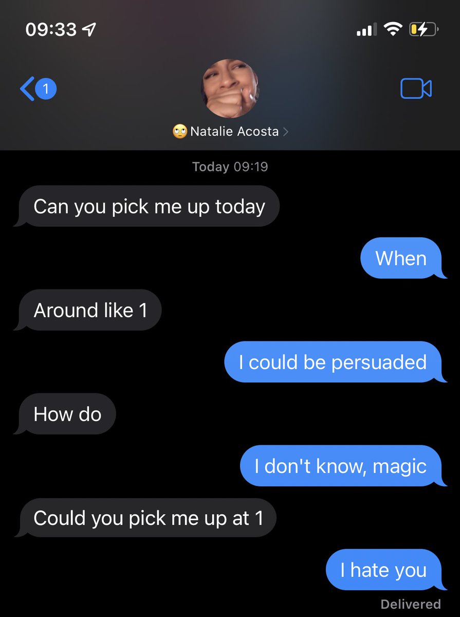 otweet15's tweet photo. If you ever wonder why Natalie has 🙄 as her emoji, this is why. https://t.co/XGy5rSp43I