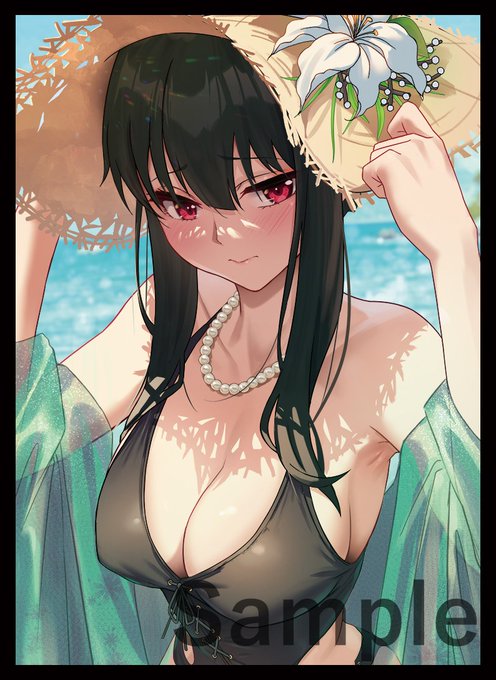 C100/コミケ/エアコミケ新作情報「ヨル」のスリーブとプレイマットになります。イラストはSOLar様()になります! 