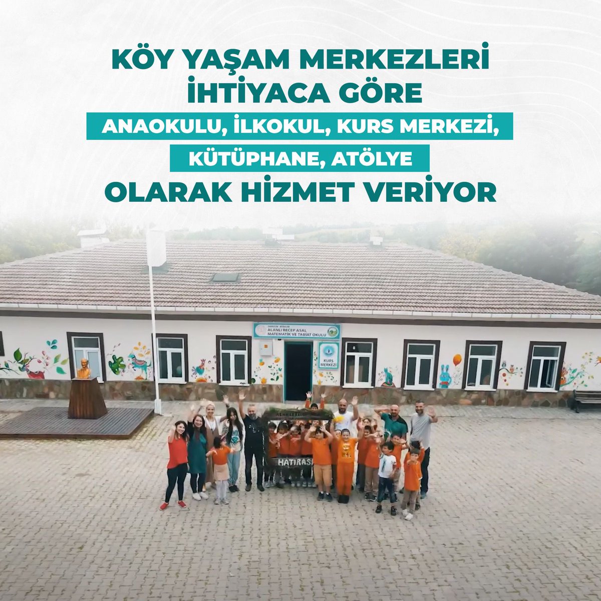 dag_hatip's tweet photo. Bakanlığımızca köy okullarının aktif eğitim birimleri olarak kullanılması için Köy Yaşam Merkezleri konsepti hayata geçti. Köy okullarında ana sınıfı açılması için öğrenci sayısı kriteri 10’dan, 5’e düşürüldü.
@mahmutdemirttas
@kalisli6153
@Murat69_Demir
@aydiner_sah https://t.co/0E6IuaUS02