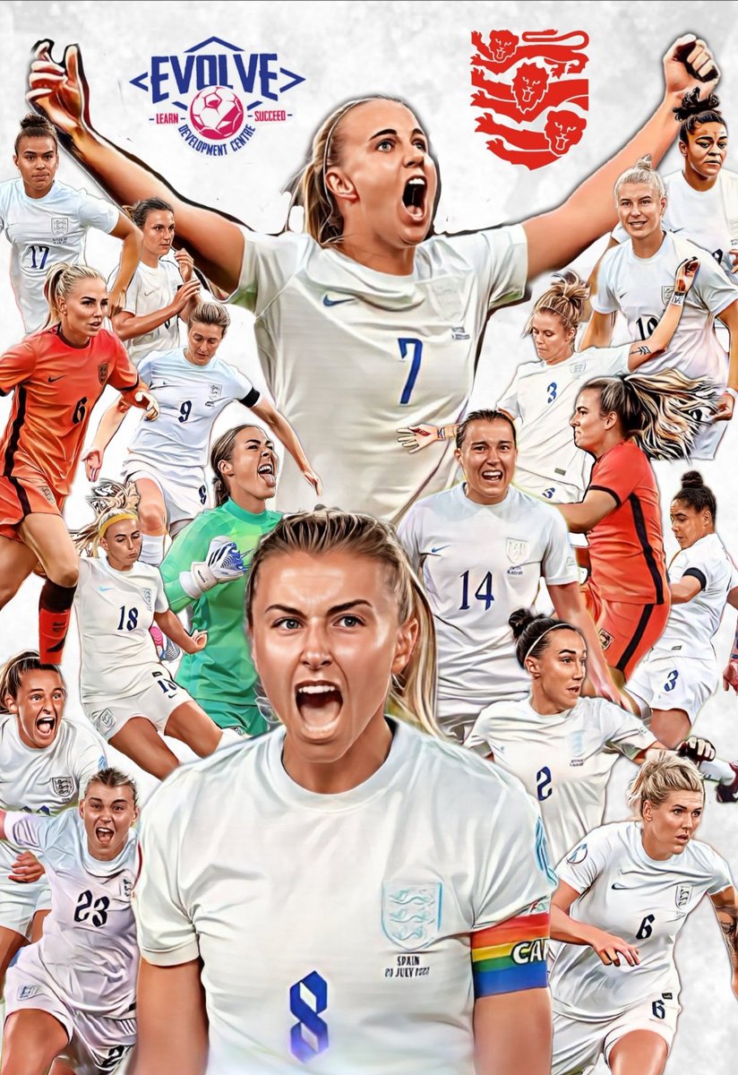 All the Evolve girls will be cheering on the Lionesses!
#ComeOnEngland
#girlsfootball
