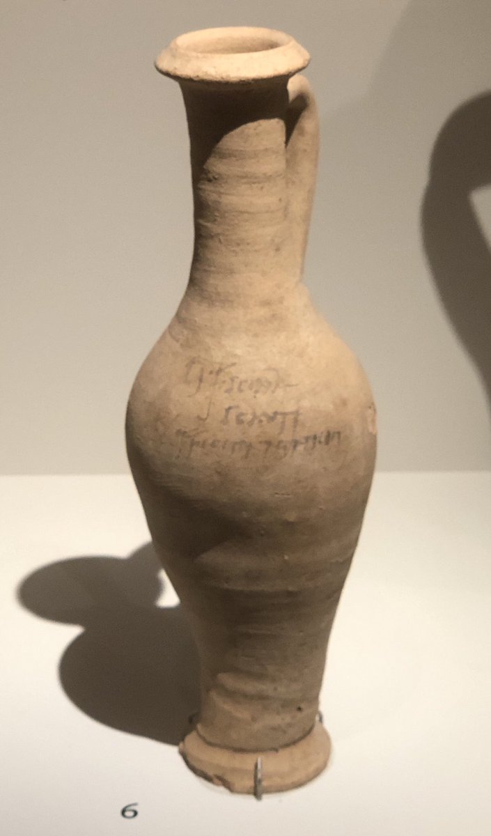 pompei79's tweet photo. The master of garum production in Pompeii was a man called Umbricius Scaurus and he was all about commercial branding on his products and even to the point of depicting four garum jars with his name on in the mosaic of the atrium of his house. https://t.co/4s1in5PJ9Y