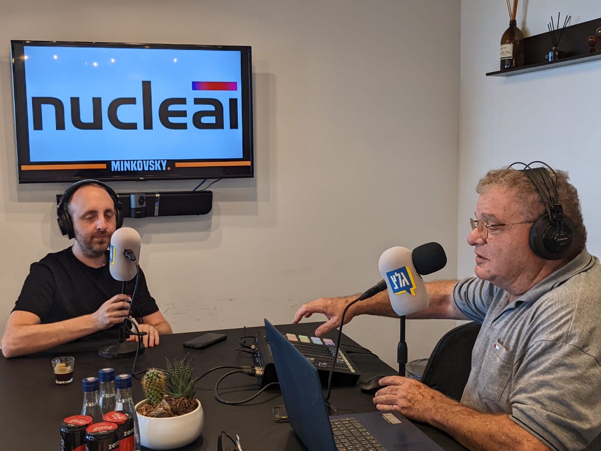 Nucleai talks about Spatial Biology on <a href="/glzradio/">גלצ</a> the leading radio channel in Israel. 
Our very own <a href="/ozelichov/">Ori Zelichov</a> was interviewed about the cutting-edge AI-powered spatial biology technology that is transforming cancer care. <a href="/ShaniRami/">rami shani</a> bit.ly/3oFHzm7