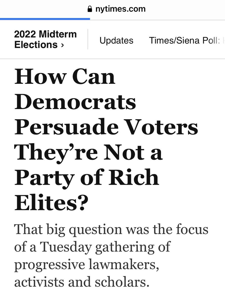 They didn’t need a gathering to answer this question. 

The answer is to simply do the thing nobody in DC is ever allowed to talk about: Just help millions of people.