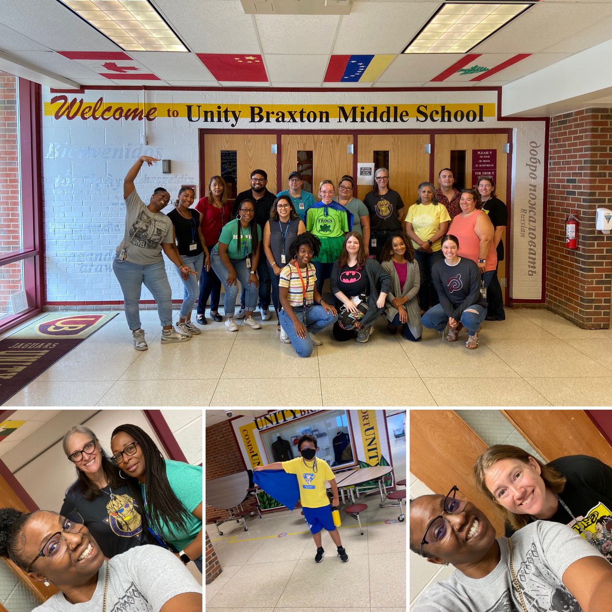 Unity Braxton MS ended our Summer School of Innovation with being “SUPERHEROES”! Throughout our 3 week journey together we conquered the courage to provide academic success to our students! This was truly an amazing staff! @AltEdPWCS @PrincipalNicely
