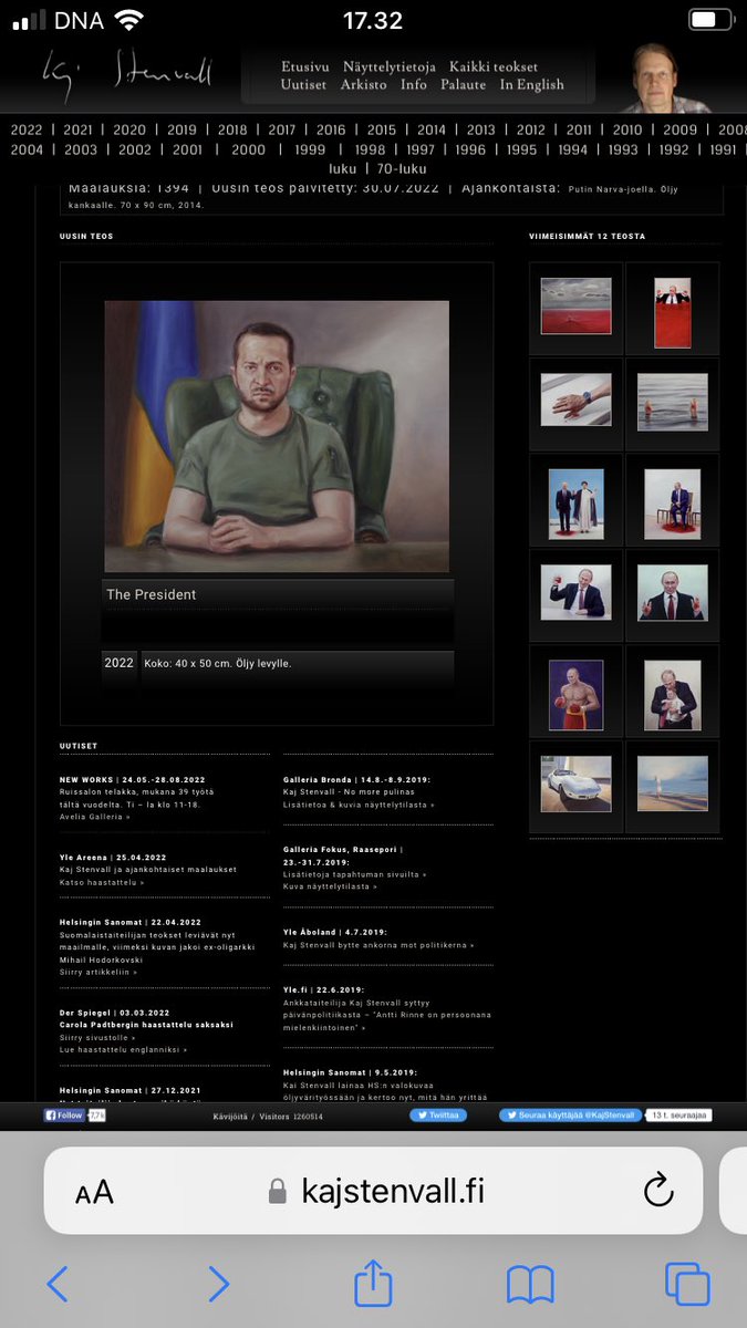 A new website is now available at kajstenvall.fi - Please take a visit, you may find almost all works of Kaj Stenvall since 70’s. #art #oilpaintings #contemporaryart #kajstenvall