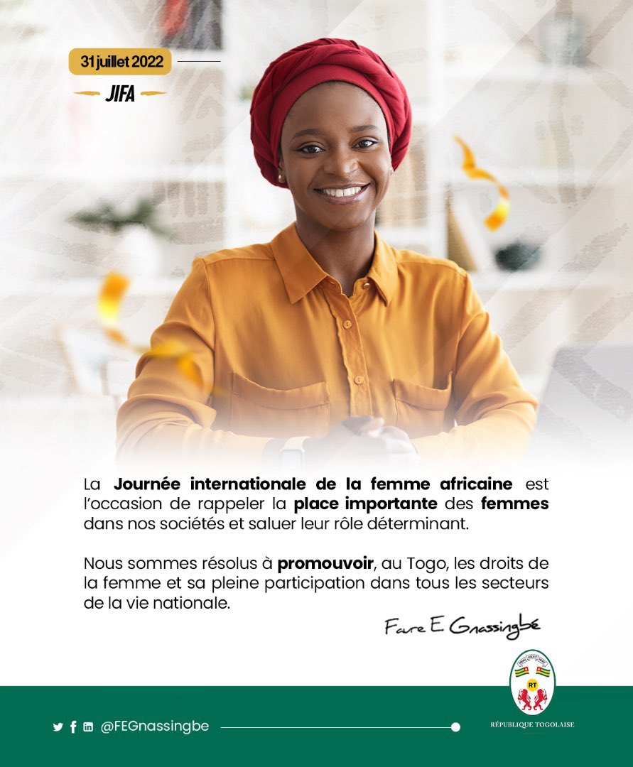 Faure Essozimna GNASSINGBÉ tweet media