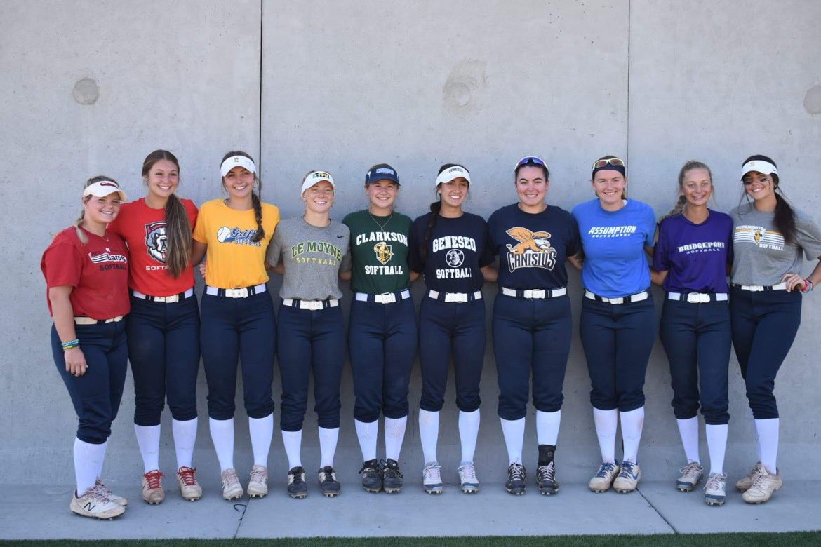 Final day for this great group of athletes and future leaders. 10 of them representing their Colleges on this final day. Canisius x 2, U of Rochester, Bridgeport, Clarkson, Assumption, Genesee, Le Moyne, Corning &amp; D’Youville. So proud !!!