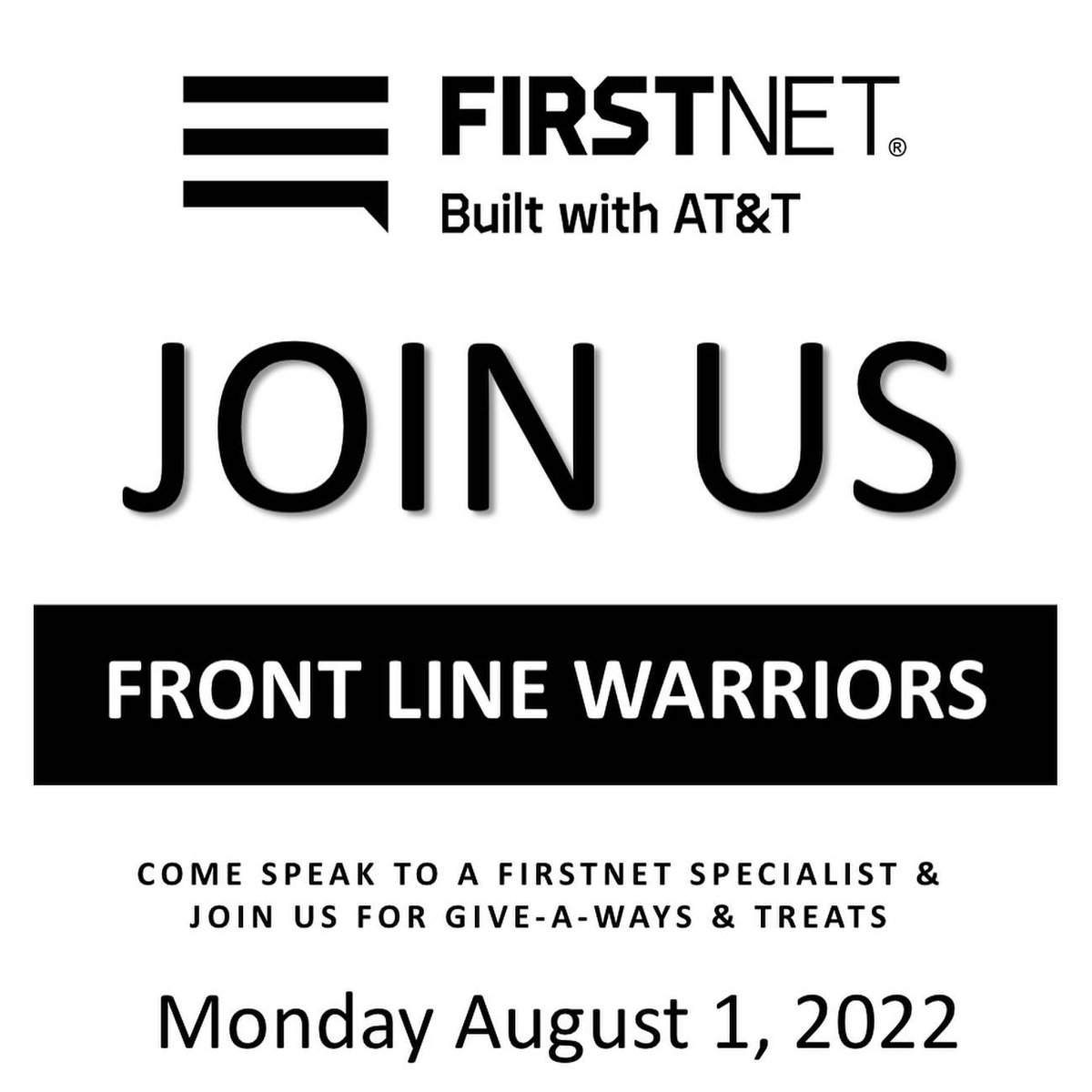 CoachMel__'s tweet image. 🚨First Responders🚨 Join us tomorrow at your local AT&amp;amp;T Friendly Center 🚓🚑🚒

#FirstNet #FriendlyCenter #lifeatatt

@UNCGPolice @UNCG @ncatsuaggies @GSO_Police @GSOFireDept @gsochamber @greensborocity @GuilfordCounty @Mradams2288 @Shawn6222 @jerryfornwalt @FirstNet @att