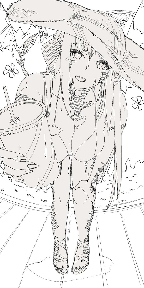 #今月描いた絵を晒そう
ぷえ 