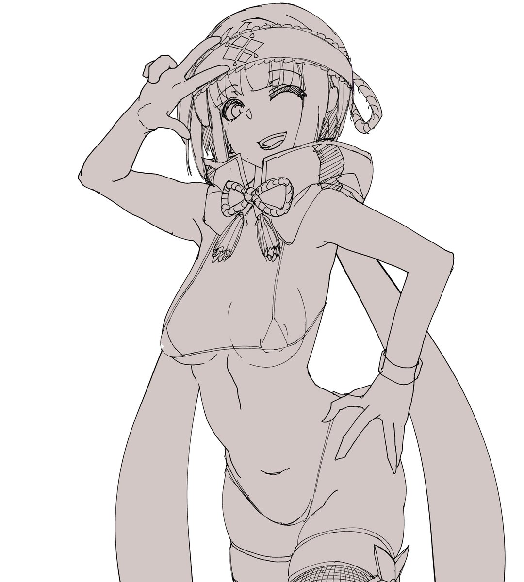 #今月描いた絵を晒そう
ぷえ 