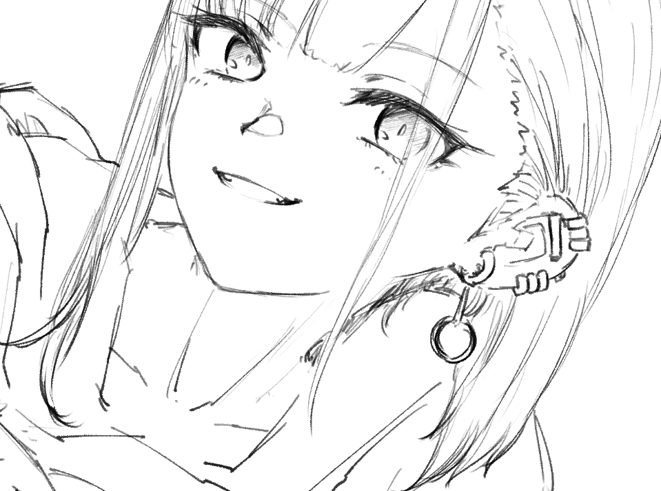 ブリーゼをかっこよく描けるかもしれん 右はかわいいやつ 