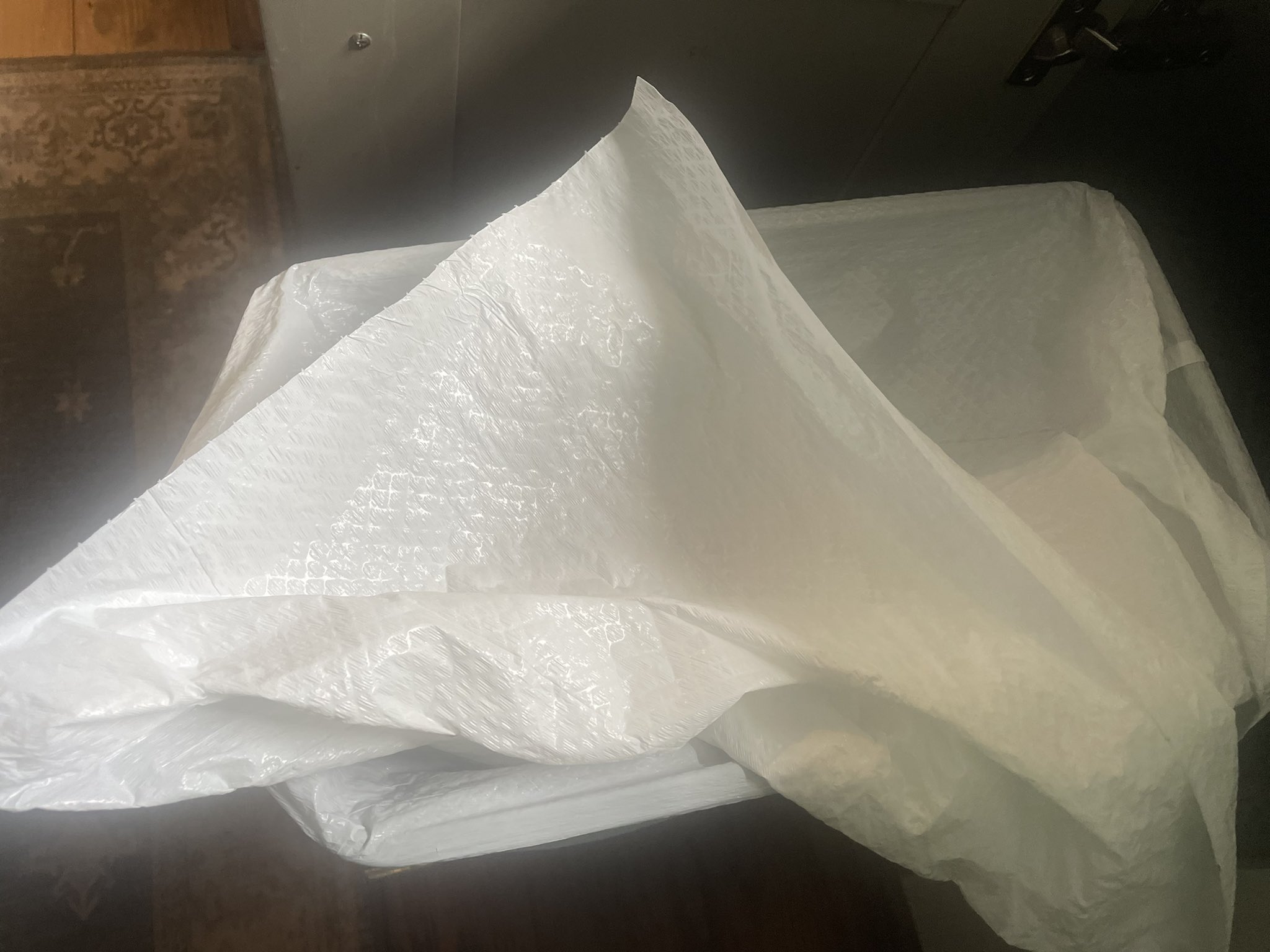 Christopher Moloney on Twitter "Huh. Garbage bags are packaged inside