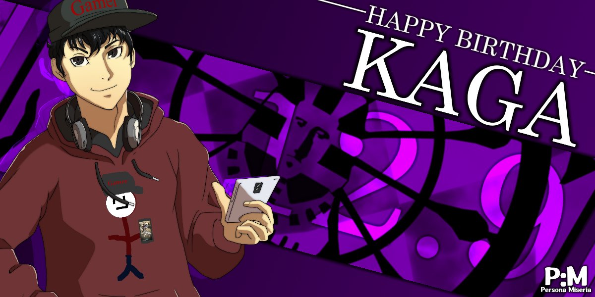 ekez__'s tweet image. inspired by Persona bday cards i decided to make some for my players! the beautiful art is not mine but belong to these amazing artists! 

Mako: @BreakDey
Kaga: @SWNeph
Tetsuo: @TheP_R_Cruise
Ryota: @DamyclesVA
#TRPG #Persona