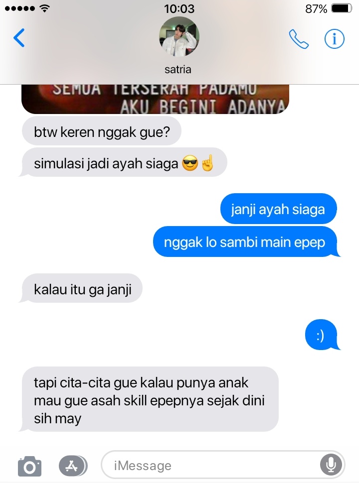iciodca's tweet photo. main epep mati, nggak main epep mati
lebih baik main epep sampai mati https://t.co/QwW9Dpyi10