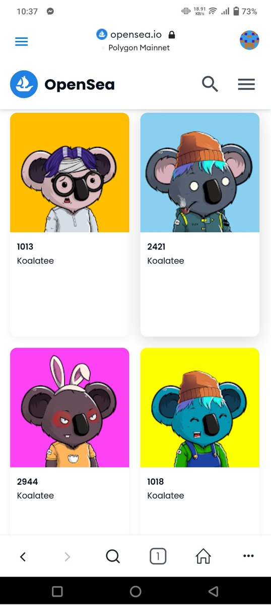 Look at my cutie koalas!

Mint here: autominter.com/mint/62d92bef8…
Join here: discord.gg/V99WAZvH5h
OS: opensea.io/collection/koa…

#KoalateeNFT
<a href="/KoalateeNFT/">Koalatee</a>