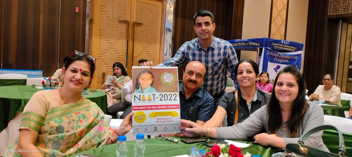 NISAedu's tweet photo. NAAT 2022 is coming soon ! 
@KBSfed @PremChandDeswa2
 @modi_dilip @SRTHOMASANTONY
 @MadhusudhanSad1 @laqshey
 @DrSushi41950146
 
#green #greenschool #plantmoretress #schoolleadership #pedagogy #schools #education #ecodrive #environment #greenfuture #QualityEducation #greenagra https://t.co/TFT2z07pqI