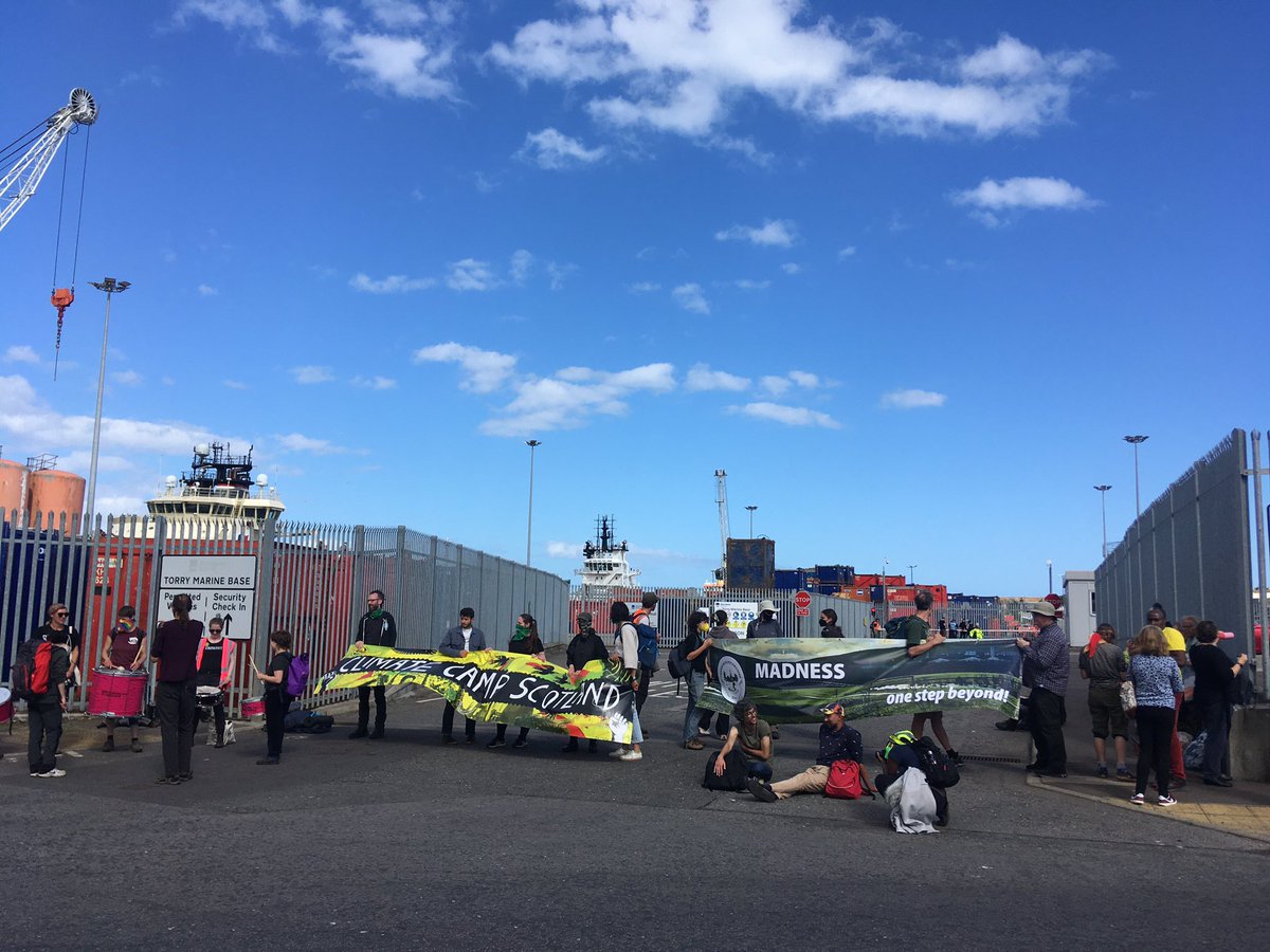 Climate Camp Scotland tweet media