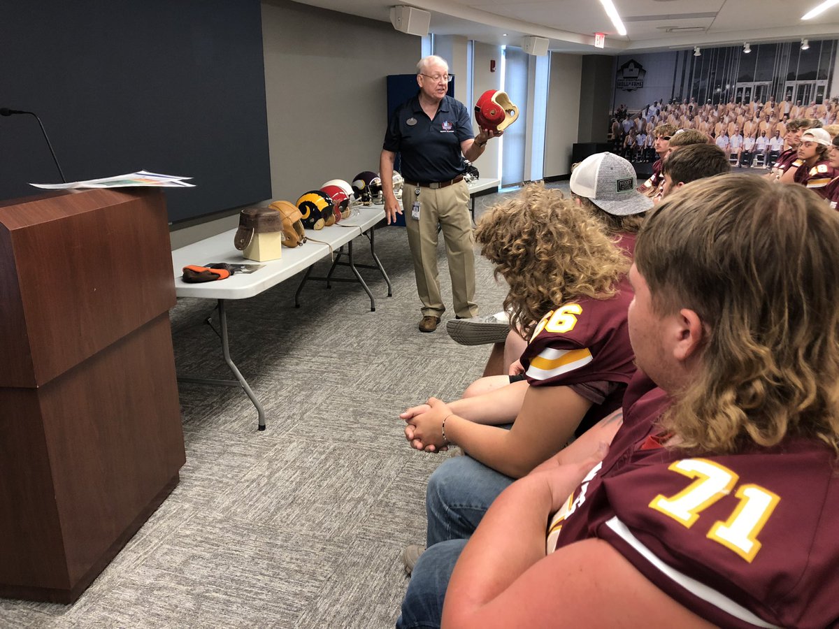Meigs Marauder Football Team trip to <a href="/ProFootballHOF/">Pro Football Hall of Fame</a> and Benson Stadium. A Special Thank You to Dr. Kelly Roush and Holzer for sponsoring our trip.
#MeigsFootball
#ProFootballHallofFame
