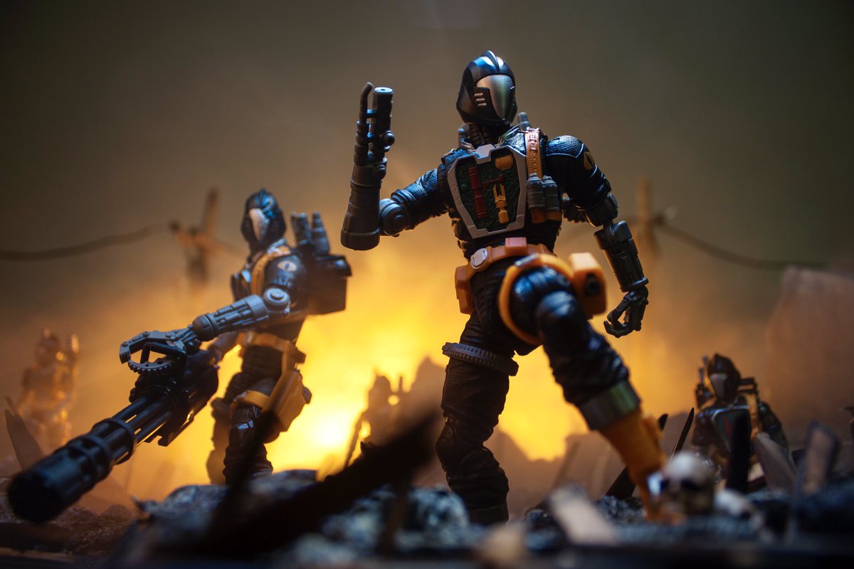 TheGhostMachina's tweet photo. Soulless Machines Beside. Happy Cobra Sunday everyone!! COOOBRAAA!!! #gijoe #cobra #cobrasunday #cobrabat #battleandroidtrooper #gijoeclassified #yojoejuly #hasbro #gijoearealamericanhero #toyphotography #practicalfx #diorama #explosions #vintagejoes #sixinchjoes #yesiamanadult https://t.co/A1ydBn2Der