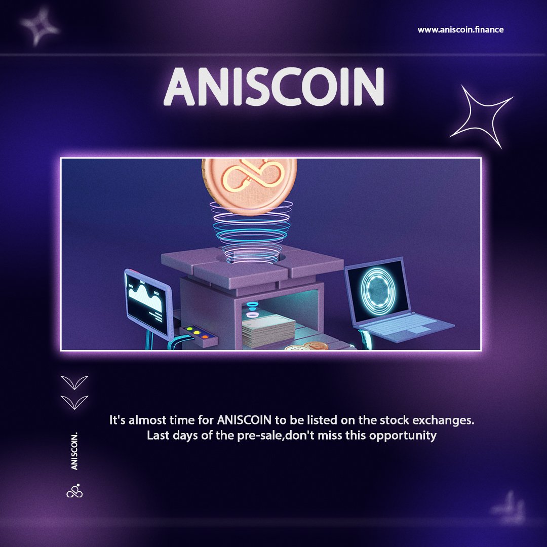 ANIS_coin's tweet photo. 🪙
Web: https://t.co/B7WfqLUc6w

#metaverse #anisland #aniscoin #anis #btc #bnb #binance #opensea @opensea #coin #token #web3 #gamefi https://t.co/4pT05ojJwu