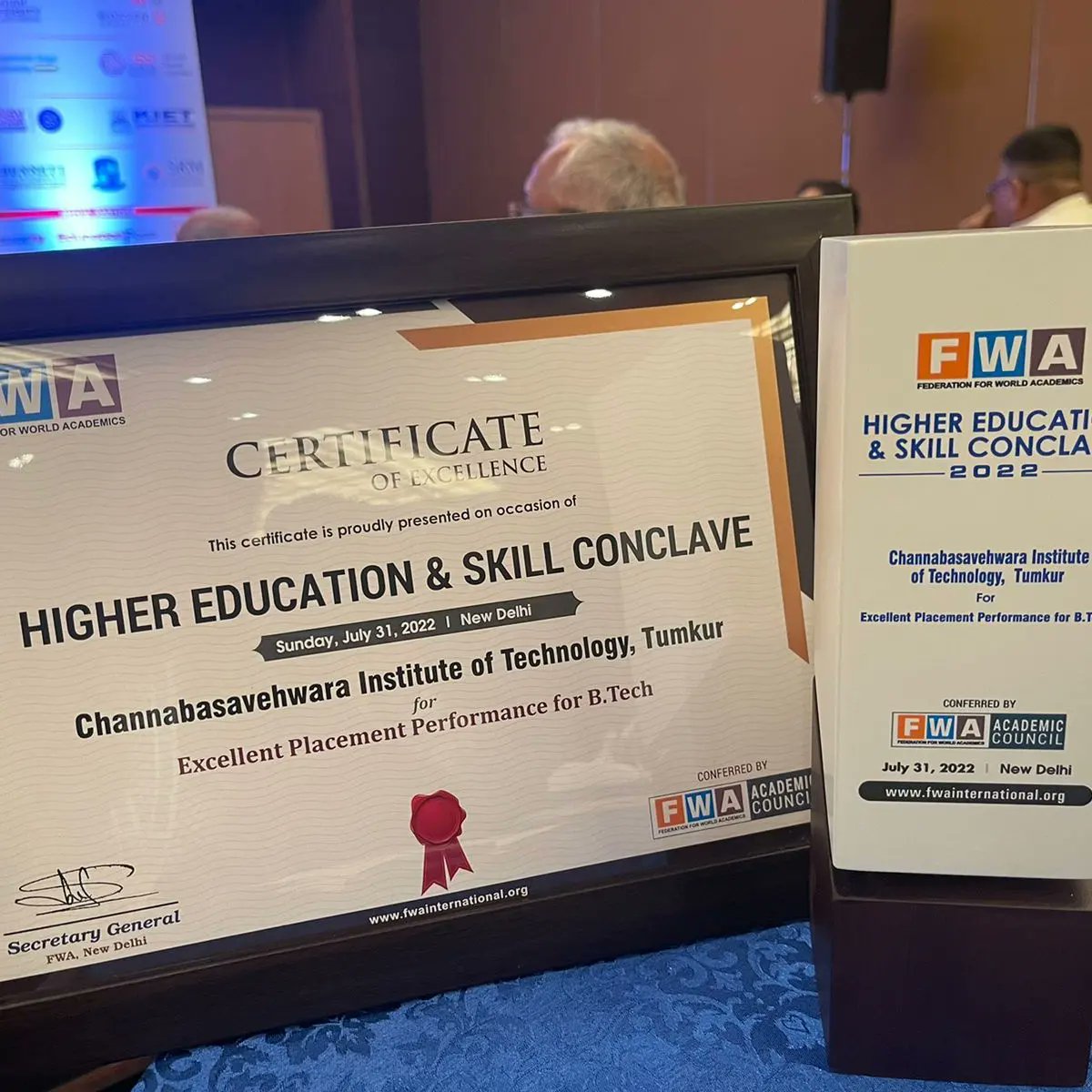 cit2001official's tweet photo. EXCELLENT PLACEMENT PERFORMANCE AWARD https://t.co/aLj6LkvLDn