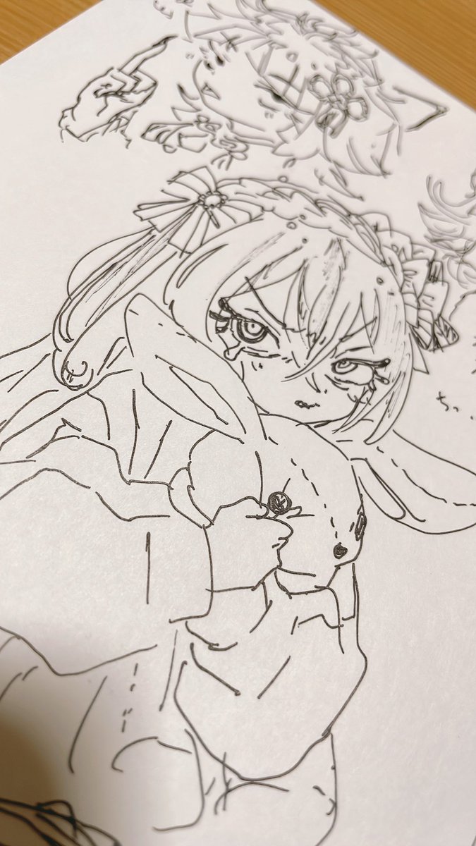#今月描いた絵を晒す 
色々やってるね。 