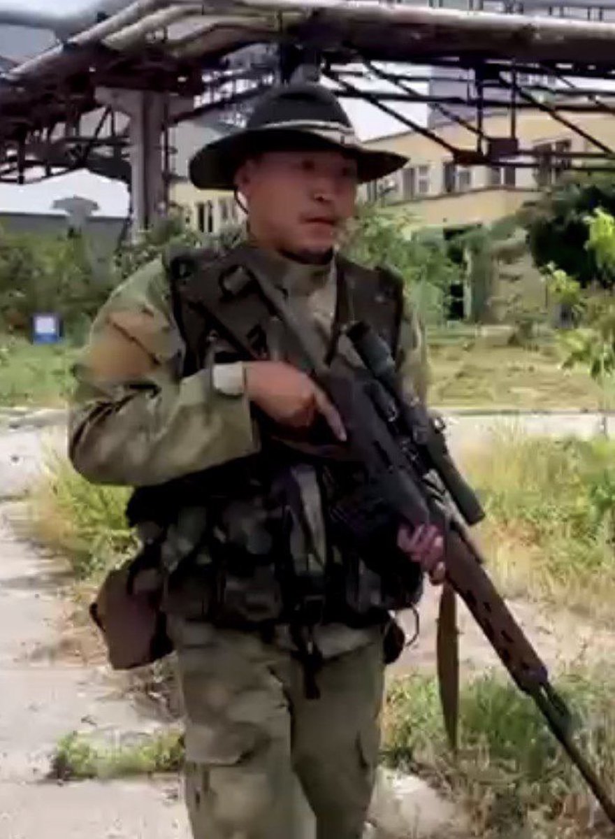WarMonitor3's tweet photo. It is reported by several sources that the infamous Russian solider who recorded himself torturing a Ukrainian POW has been eliminated. 

Rest in hell https://t.co/xNm2yWmzF4