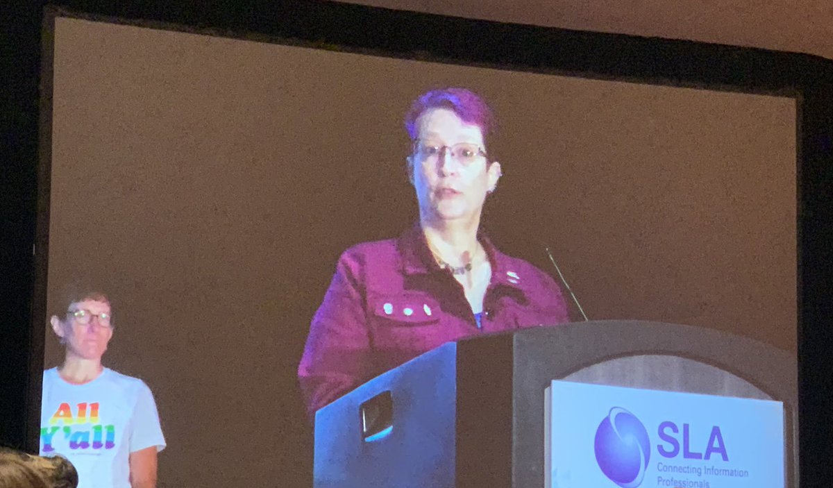 Congratulations to <a href="/desertlibrarian/">RuthK</a> on being inducted into the SLA Hall of Fame. She’s had an incredible career in astronomy librarianship and has been a dedicated SLA member and Fellow! Also, she’s just super cool. #sla2022