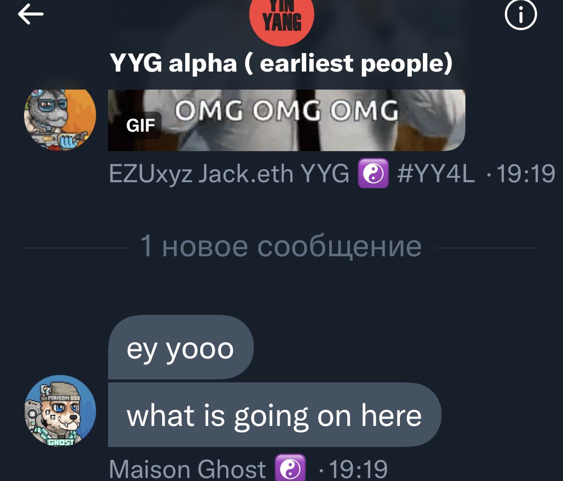 0xsesh's tweet photo. GOATs in my groups , we did it bros ☯️ #YYG https://t.co/vUPuMadfIS