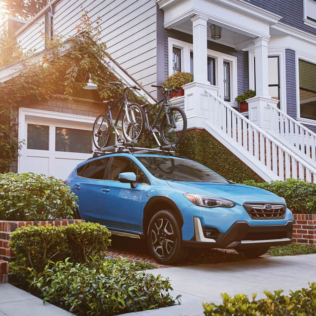 The Subaru Crosstrek is the perfect accessory for any driveway. Shop now: bit.ly/3PKmt1F
