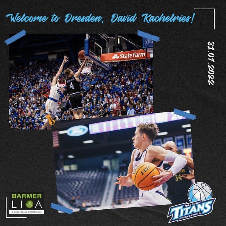KachelriesDavid's tweet photo. Excited to head to Germany to start my professional career with the Dresden titans! 🇩🇪 https://t.co/dF35HNhd4b