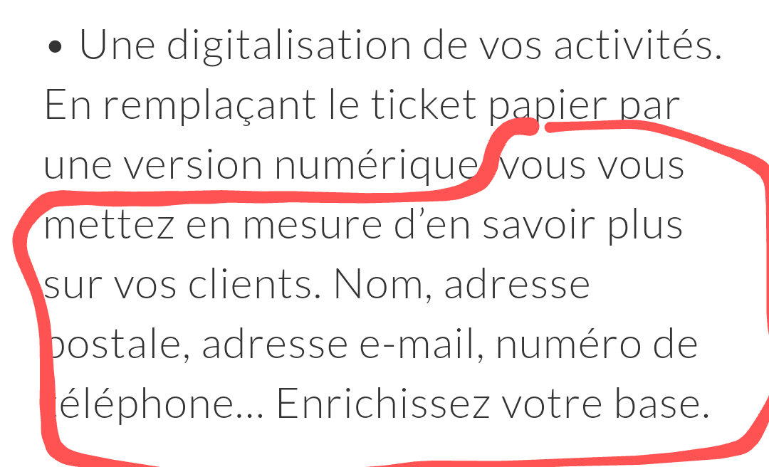 ponceto91's tweet photo. Voilà pourquoi je ne suis pas très chaud quant à la dématérialisation du ticket de caisse. Cela va être la fête à la récolte des données personnelles avec des objectifs par toujours très avouables ⬇️ https://t.co/QgnX9jLZ1Q
