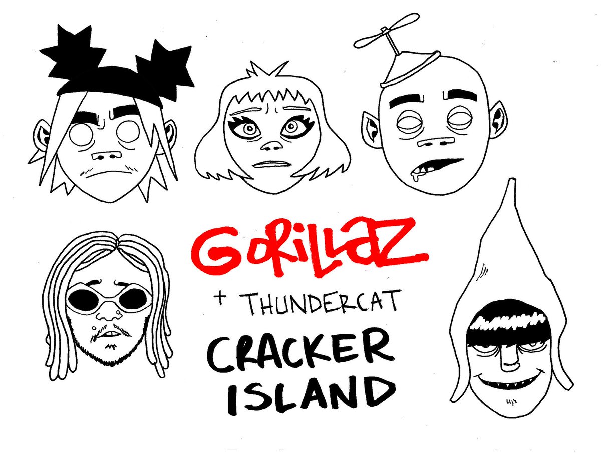 BrumTownBandit's tweet photo. Gorrrrillaz
#gorillaz #crackerisland #thelastcult https://t.co/LbGmucn5PL