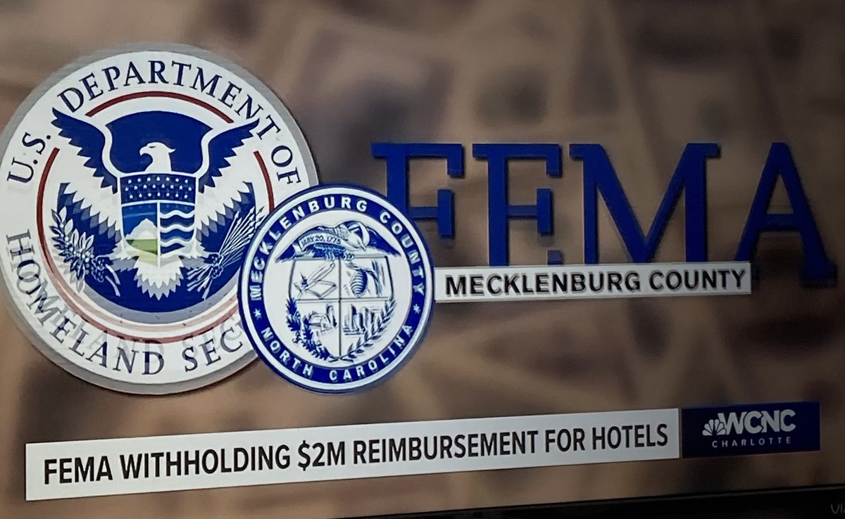 PatCothamMeck's tweet photo. We can always count-on #AceReporter @NateMorabito @wcnc for his great investigations. People have the right to know. Today he talked about @MeckCounty dispute with @fema and paying for hotels for homeless neighbors. @FlashpointWCNC @Bentnews #greatShow https://t.co/JSLcIuzFGB