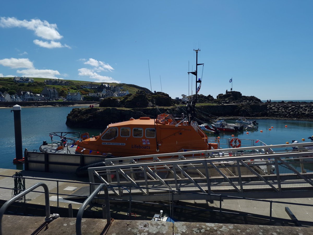 BonnieBTrustee's tweet photo. Lovely being in #Portpatrick for the start of #LifeBoatWeek. Lots of brilliant fundraising going on ๐ @RNLIPortpatrick @RNLI https://t.co/ii1Nk3U0xj